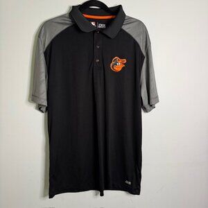 MLB TX3 Cool Men's Baltimore Orioles Logo Polo Shirt Size XL
